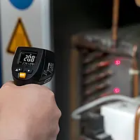 Infrarødt termometer Anvendelsesbillede