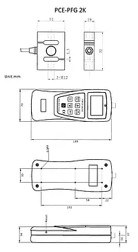 Dimensioner Power Messtechnik Handmesser