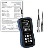 Lagtykkelsesmåler PCE-CT 100N-ICA inklusive ISO-kalibreringscertifikat 