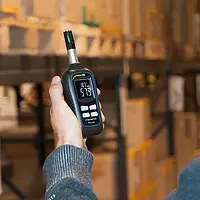 Miljømålingsenhed PCE-444-applikation