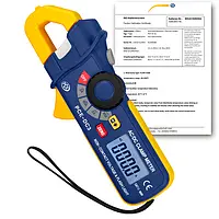 Digital multimeter PCE-DC3-ICA inklusive ISO-kalibreringscertifikat