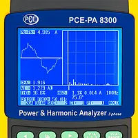 Netværksanalyse Enhed PCE-PA 8300 Display