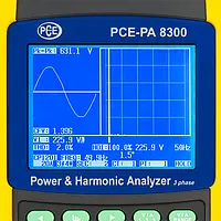 Netværksanalyse Enhed PCE-PA 8300 Display