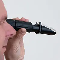 Oechsle refraktometer med belysning (LED) - anvendelse.