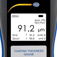 Lagtykkelse Måling Enhed PCE-CT 100 Display