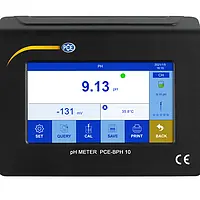 Tabel pH meter display