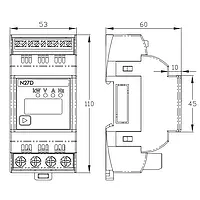 Dimensioner Performance Display / Performance Display -enhed