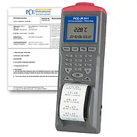 Termometer PCE-JR 911-ICA inkl. ISO kalibreringscertifikat 