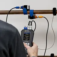Ultralydsflowmåler PCE- TDS 200+ SML-ICA Anvendelsesbillede