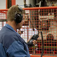 Vibrationsmåleapparat Anvendelsesbillede