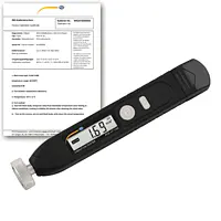 Vibrationsmåler PCE-VT 1100M-ICA inklusive ISO kalibreringscertifikat 