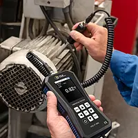 Vibrationsmåler Anvendelsesbillede