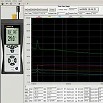 HLK-måleenhed til fugt / temperatur PCE-320-software