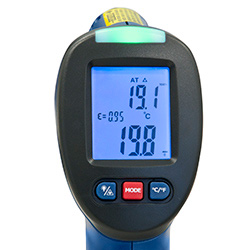 Taupunkt Scanner PCE-DPT 1: Grün, es besteht keine Gefahr der Schimmelbildung