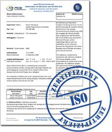 ISO 9001 Zertifikat