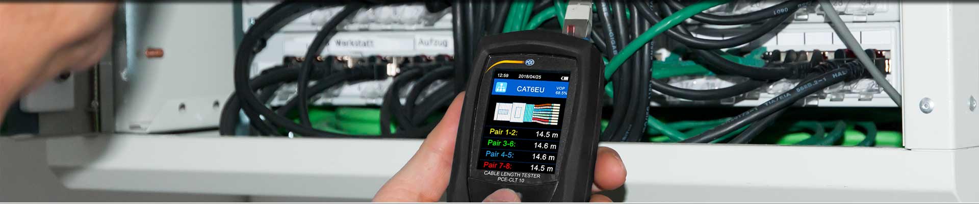 Kabellängenmessgerät / Leitungssucher vom Hersteller | PCE Instruments
