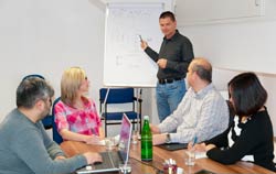 Arbeitsschutzmessgerät am Arbeitsplatz.