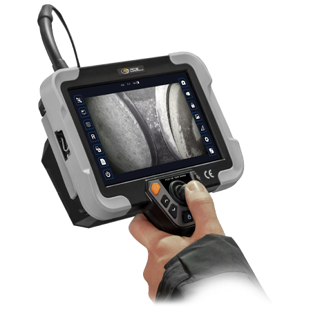 Touchscreen vom Industrie-Endoskop