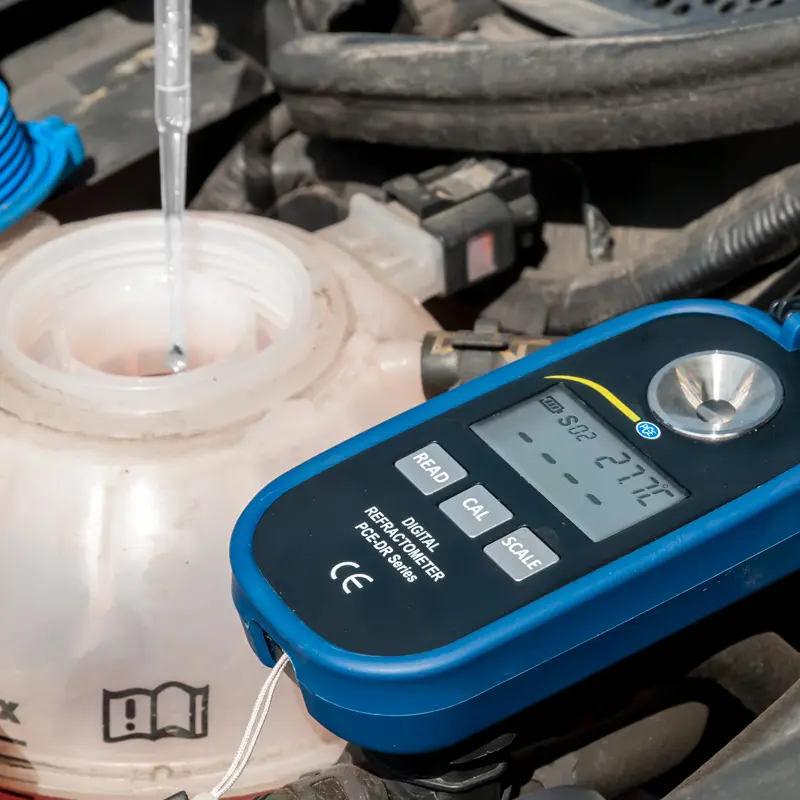 Handheld Glykol Refraktometer Auto Frostschutzmittel 1-1.4