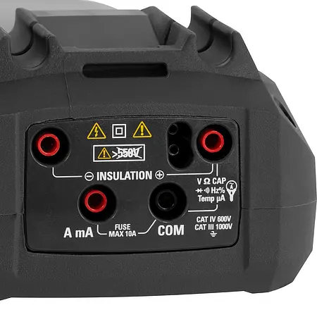 Amperemeter Anschlüsse