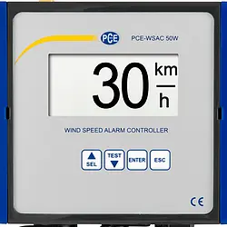 Anemométer / figyelmeztető rendszer PCE-WSAC 50W 230