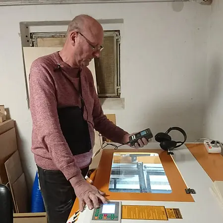 Arbeitsschutzmessgerät Anwendung