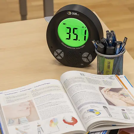 Arbeitsschutzmessgerät Anwendungsbild