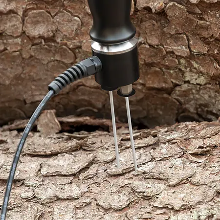 Baufeuchtemessgerät / Baufeuchtemesser Anwendungsbild