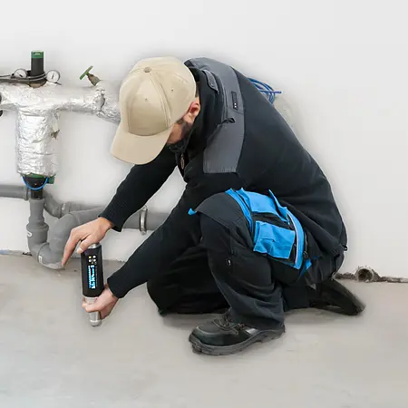 Betonprüfhammer / Sklerometer  Anwendungsbild