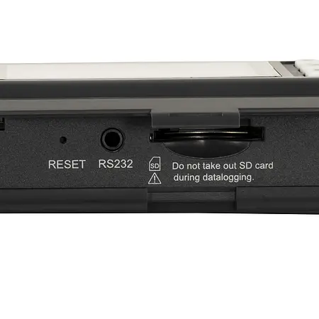 CO2 Datenlogger Anschlüsse