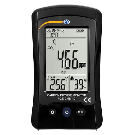 CO2- Messgerät PCE-CMM 10 Display