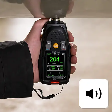 Dickenmessgerät Piepton