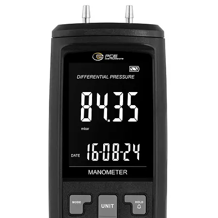 Differenzdruckmanometer / Differenzdruck-Manometer Display