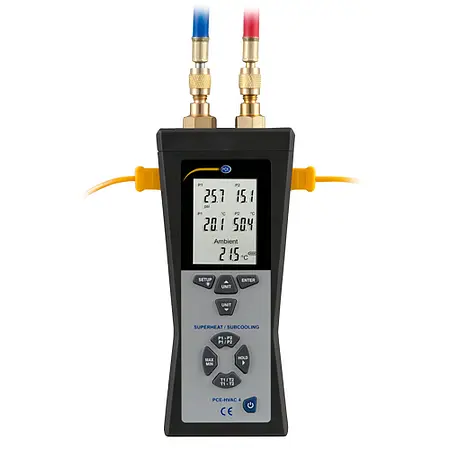 Differenzdruckmanometer PCE-HVAC 4 Front