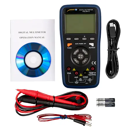 Digital-Multimeter Lieferumfang
