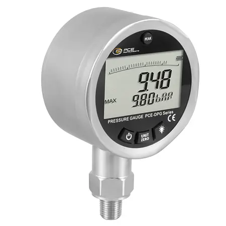 Digitalmanometer Seitenansicht