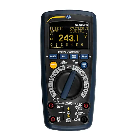 Digitalmultimeter PCE-ODM 10 Display