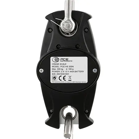 Digitalwaage / Digitale Waage Rückseite