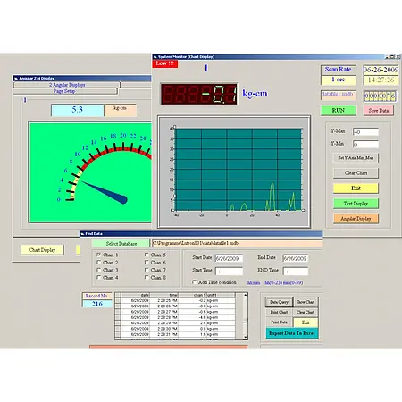 Drehmoment-Messgerät / Drehmomentmesser Screenshot