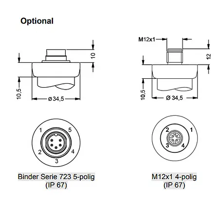 Optionale Anschlüsse