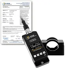 Durchflussmesser zum Festeinbau PCE-UFM 20-ICA inkl. ISO-Kalibrierzertifikat