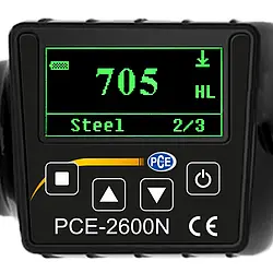 Durometer PCE-2600N Display