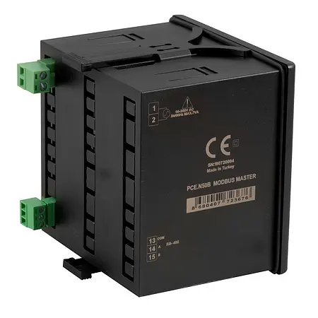 Einbauanzeige Rückseite