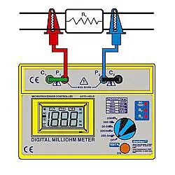 Ohmmeter einfache 2- Leiter Messung