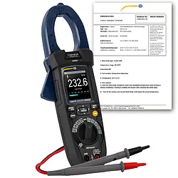 Elektrische Messtechnik Stromzange PCE-CTI 10-ICA inkl. ISO-Kalibrierzertifikat