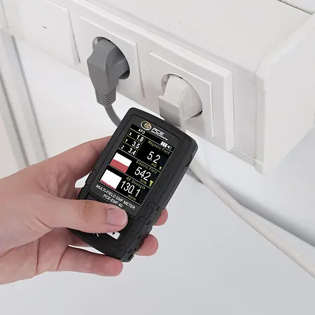 Elektrosmog Messgerät / EMF Messer  Anwendungsbild