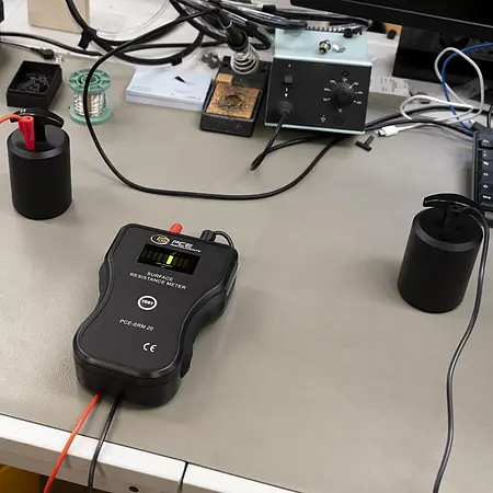 Elektrostatik-Messgerät / Elektrostatik-Sensor Anwendungsbild