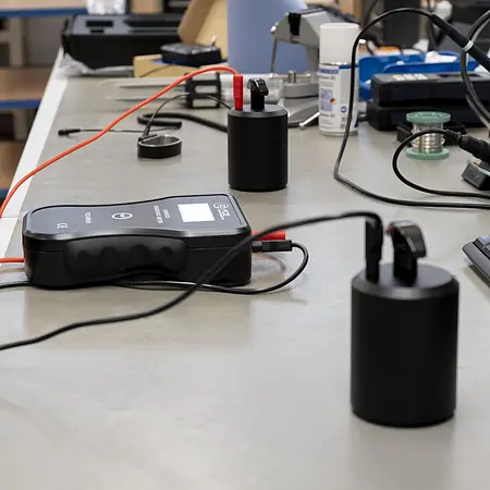 Elektrostatik-Messgerät / Elektrostatik-Sensor Anwendungsbild