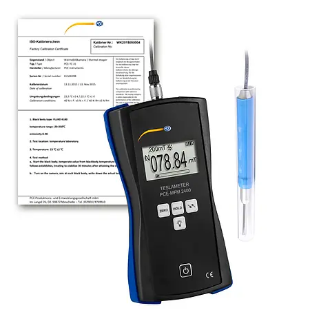 Elektrostatik-Messgerät / Elektrostatik-Sensor PCE-MFM 2400+