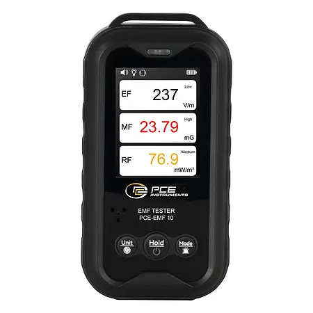 EMF Messgerät / EMF Testgerät Frontal
